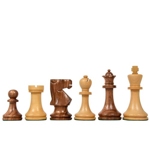 Best Chess Set Burnt Design Wood King 3" weighted chess Pieces colletible design 