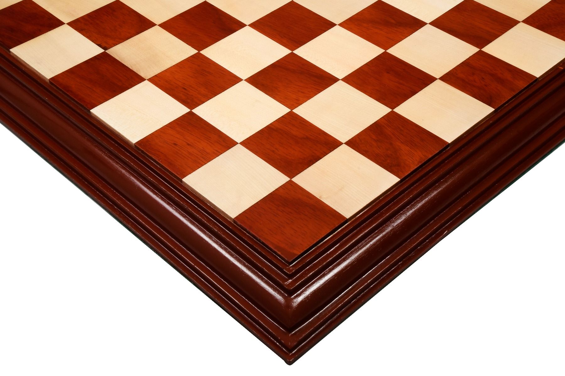 Details about   21" Large Wooden Chess Board Rosewood & Maple Square 55mm Handmade Fine Polish 